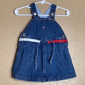 ‎Vintage Tommy Hilfiger baby girl Jean dress